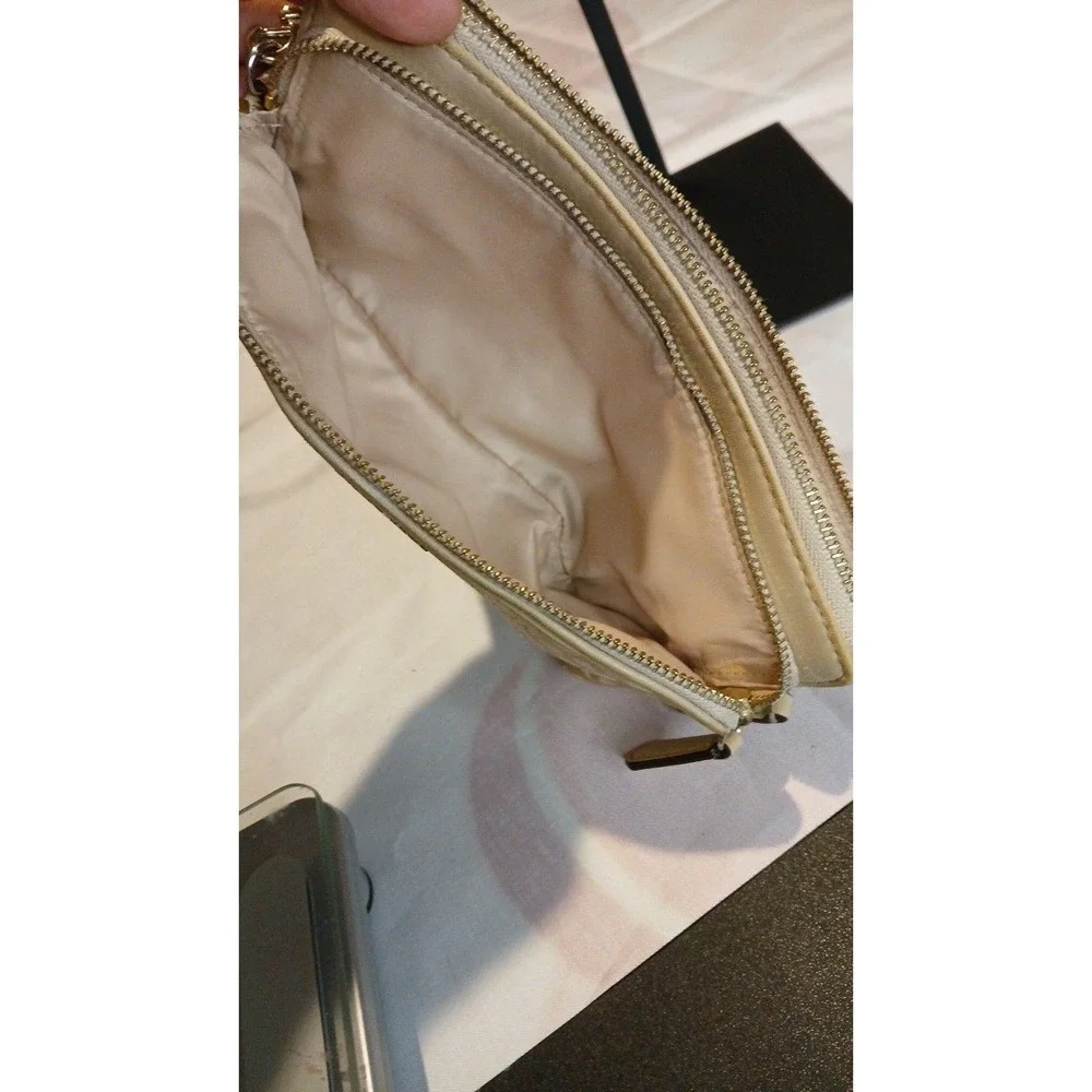 Coach Madison Op Art double-zip wallet wristlet